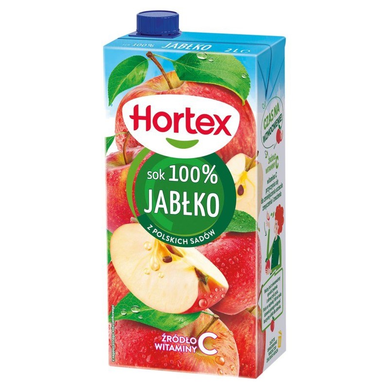 Sok jabłkowy 100% Hortex 2 l