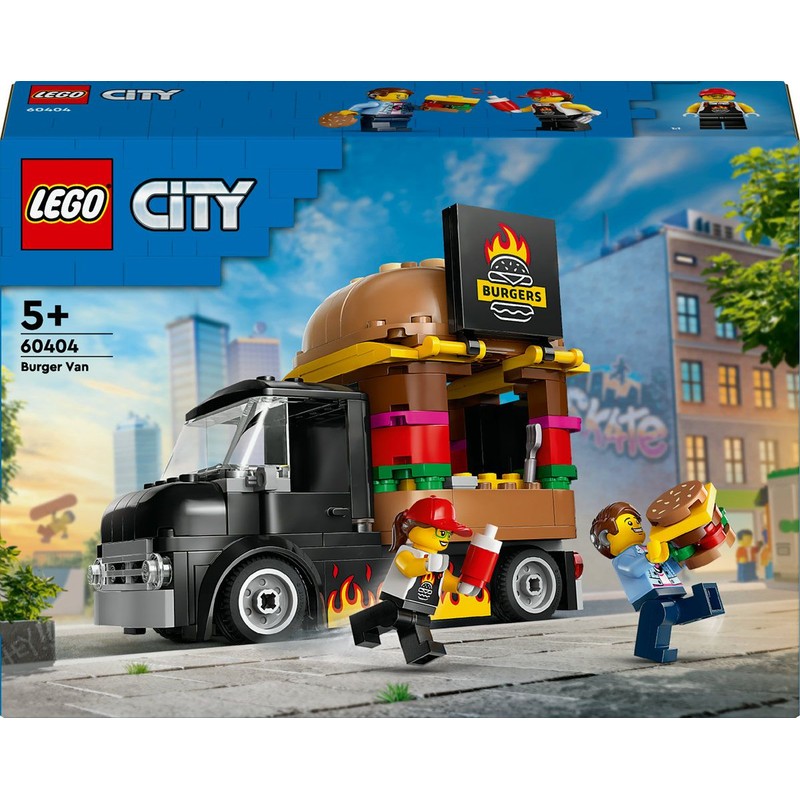 City Ciężarówka z burgerami 60404 LEGO 1 sztuka