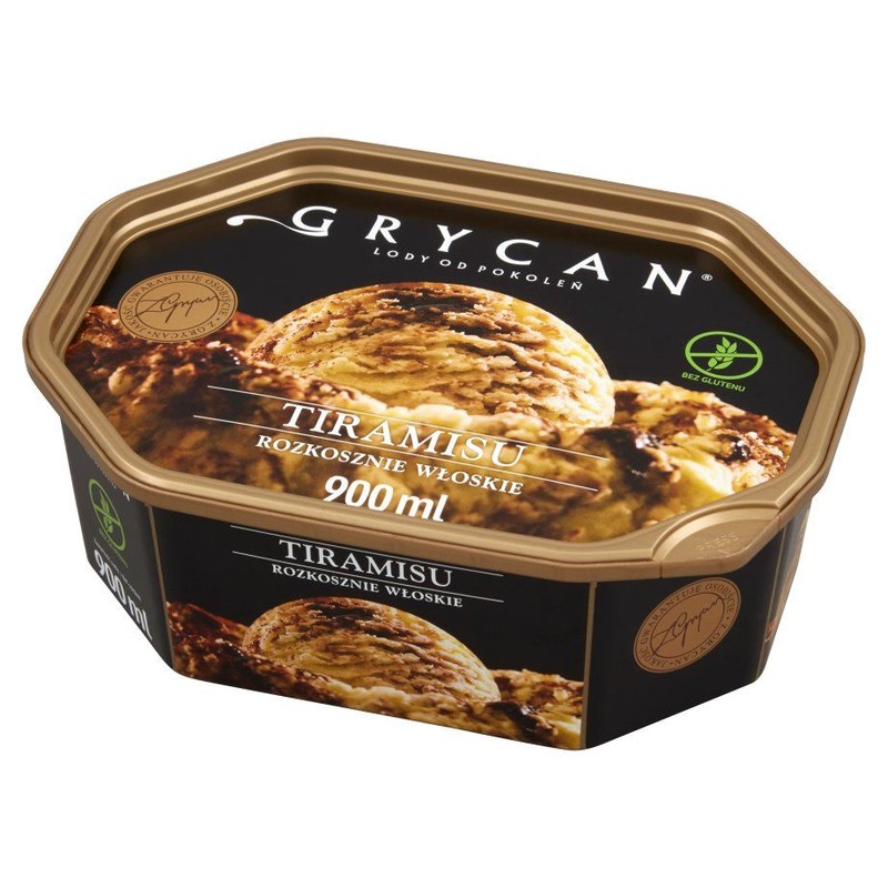 Lody tiramisu Grycan 900 ml