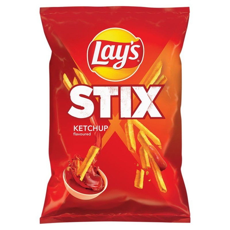 Stix Chipsy o smaku ketchupowym Lay's 130 g