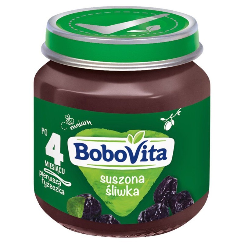 Suszona śliwka po 4. miesiącu BoboVita 125 g