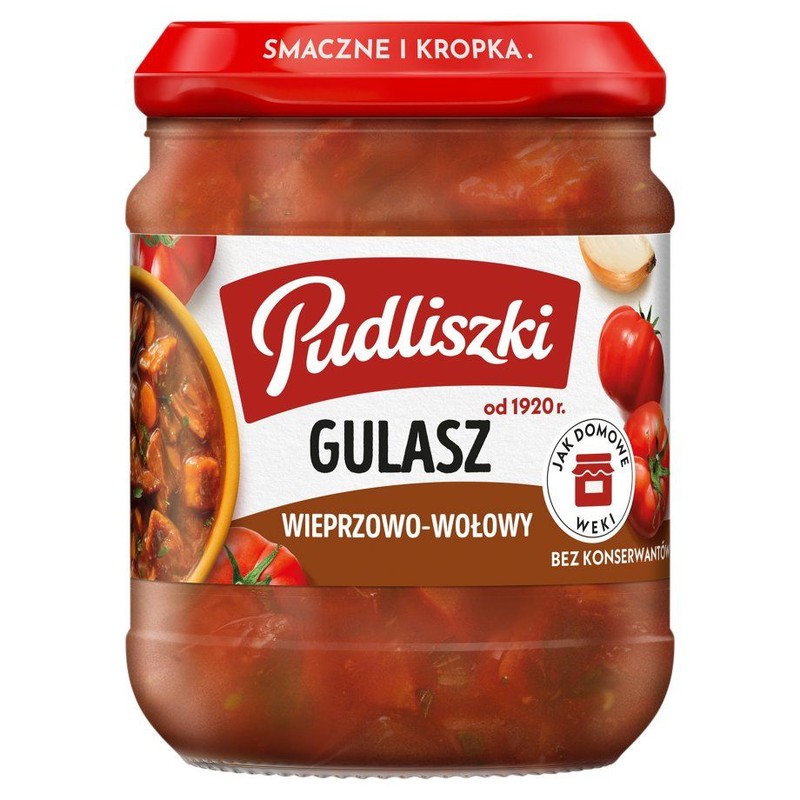 Gulasz wieprzowo-wołowy  Pudliszki 460 g