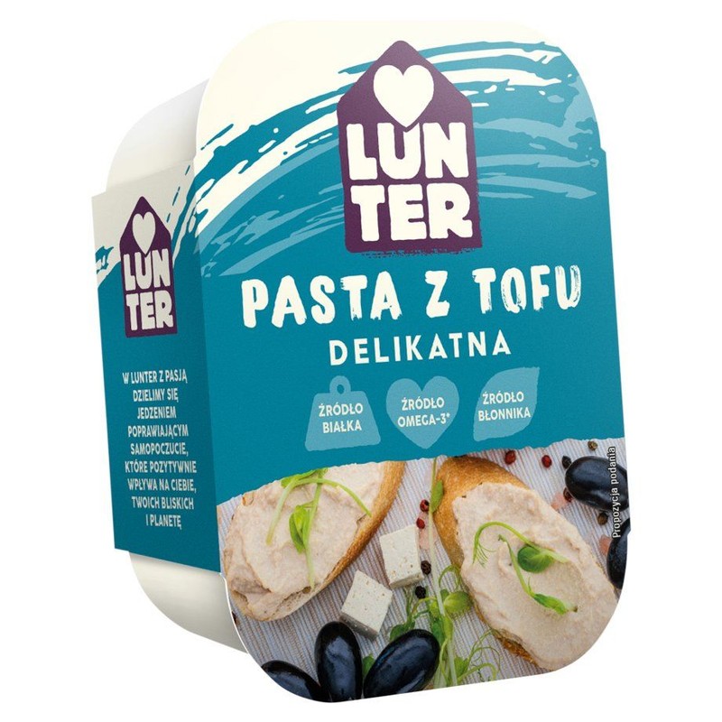 Pasta z tofu z cebulką i drożdżami Lunter 150 g