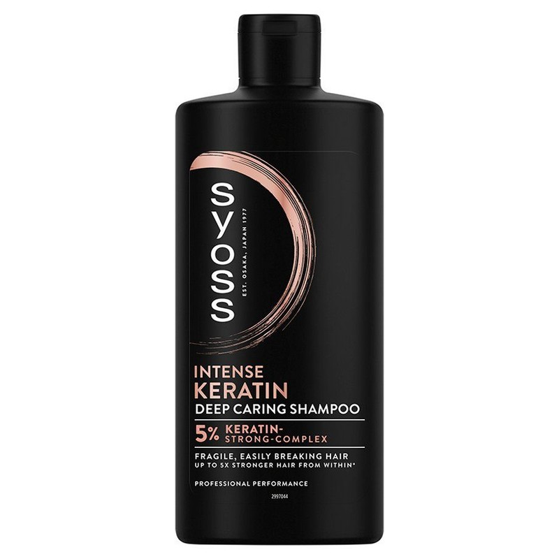 Szampon Keratin do włosów suchych i łamliwych syoss 440 ml