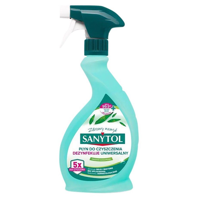 Spray uniwersalny do czyszczenia i dezynfekcji  Sanytol 500 ml