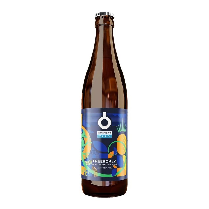 Zemsta Freerokeza Piwo bezalkoholowe IPA alk.0.0% obj. Dziki Wschód 500 ml