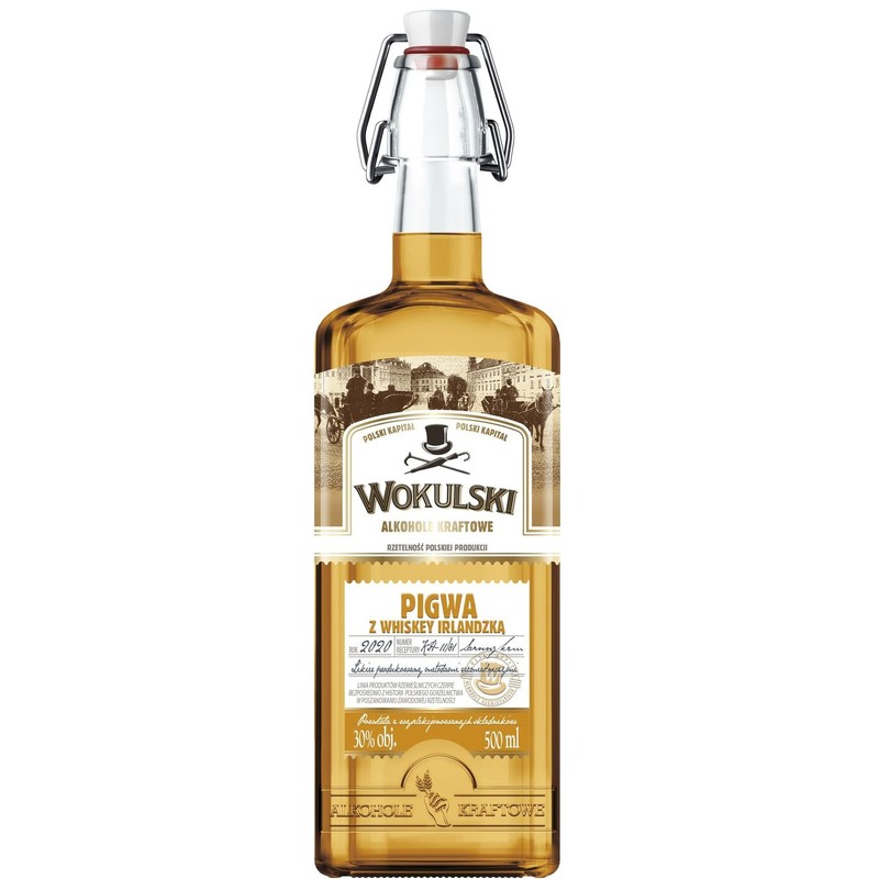 Drink Pigwa z Whiskey Irlandzką alk. 30,0% obj. Wokulski 500 ml