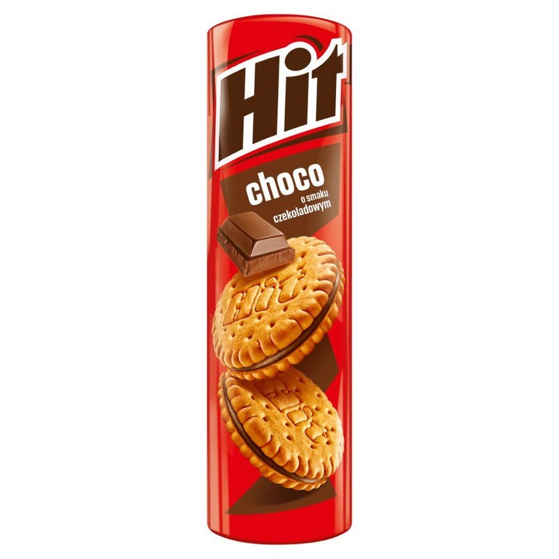 Herbatniki-markizy z kremem o smaku czekoladowym Hit 220 g