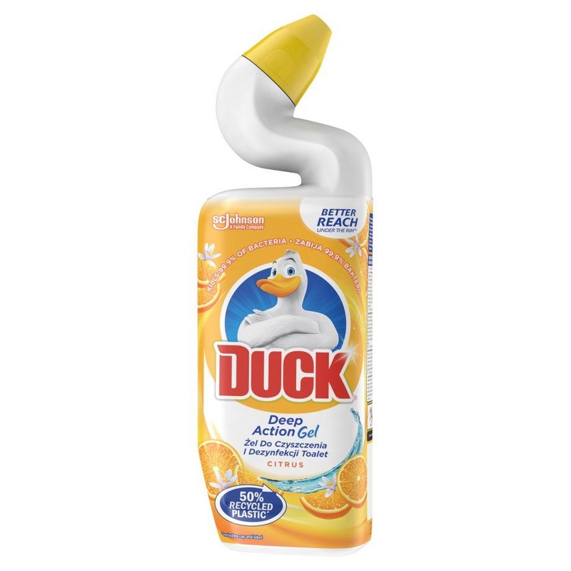 Żel do czyszczenia toalet Deep Action Gel Citrus Duck  750 ml