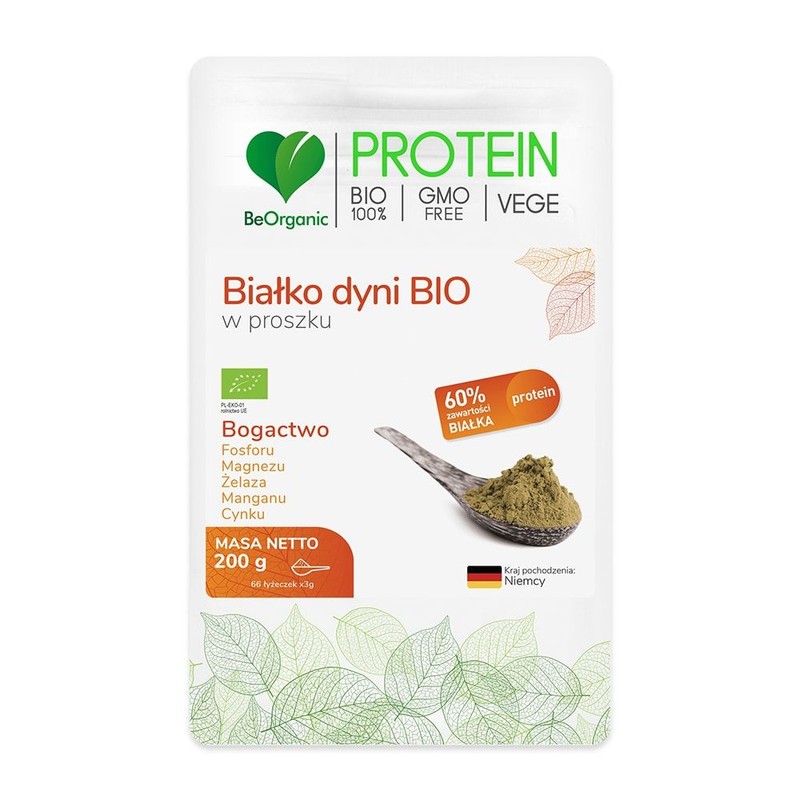 BIO Białko Dyni w proszku BioOrganic 200 g