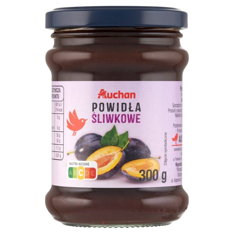Powidła śliwkowe Auchan 300 g
