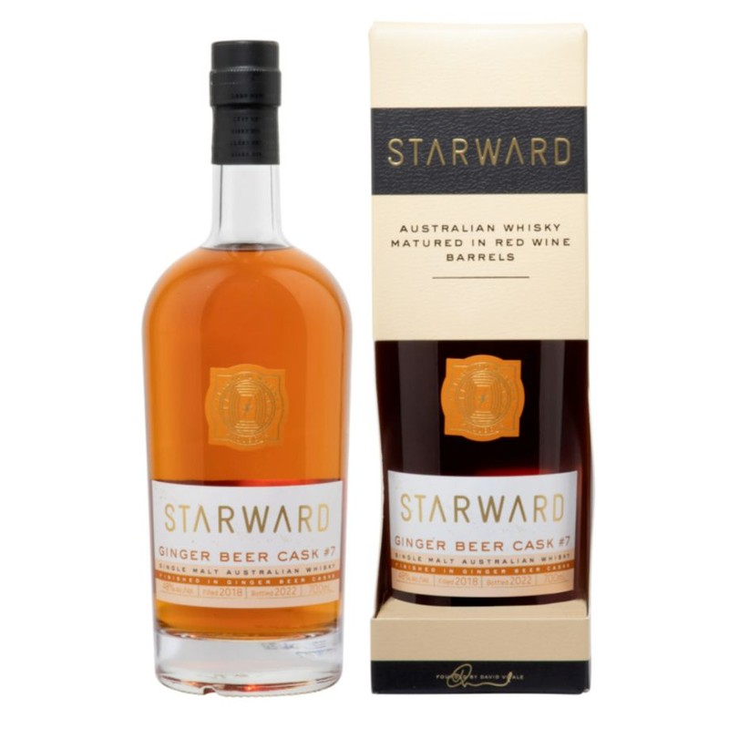 Whisky Ginger Beer Cask alk.48% obj. STARWARD 700 ml