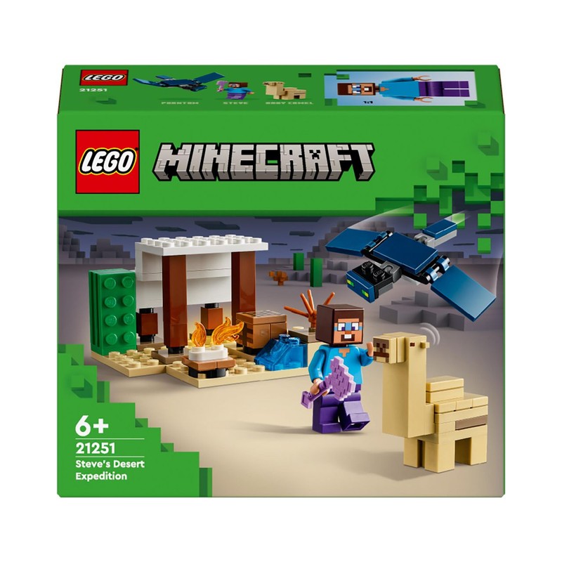 Minecraft Pustynna wyprawa Steve’a 21251 LEGO 1 sztuka