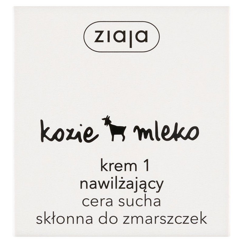 Krem nawilżający Kozie mleko ZIAJA 50 ml