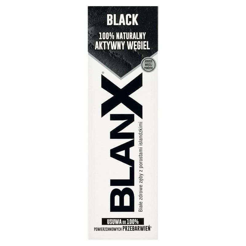 Pasta do zębów Black naturalny węgiel BlanX 75 ml