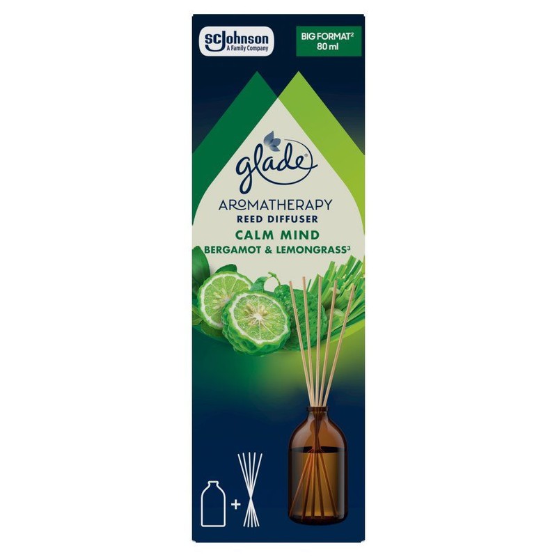 Patyczki zapachowe Aromatherapy Reed Diffuser Calm Mind Glade 80 ml