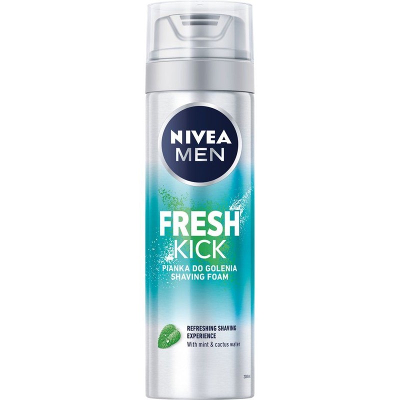 Fresh Kicki Pianka do golenia NIVEA MEN 200 ml