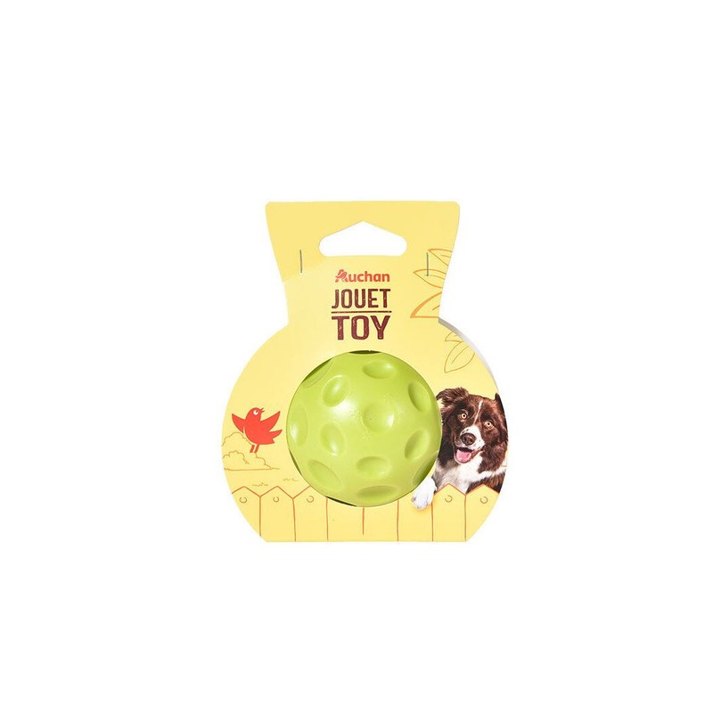 Piszcząca piłka 7 cm Auchan 1 sztuka