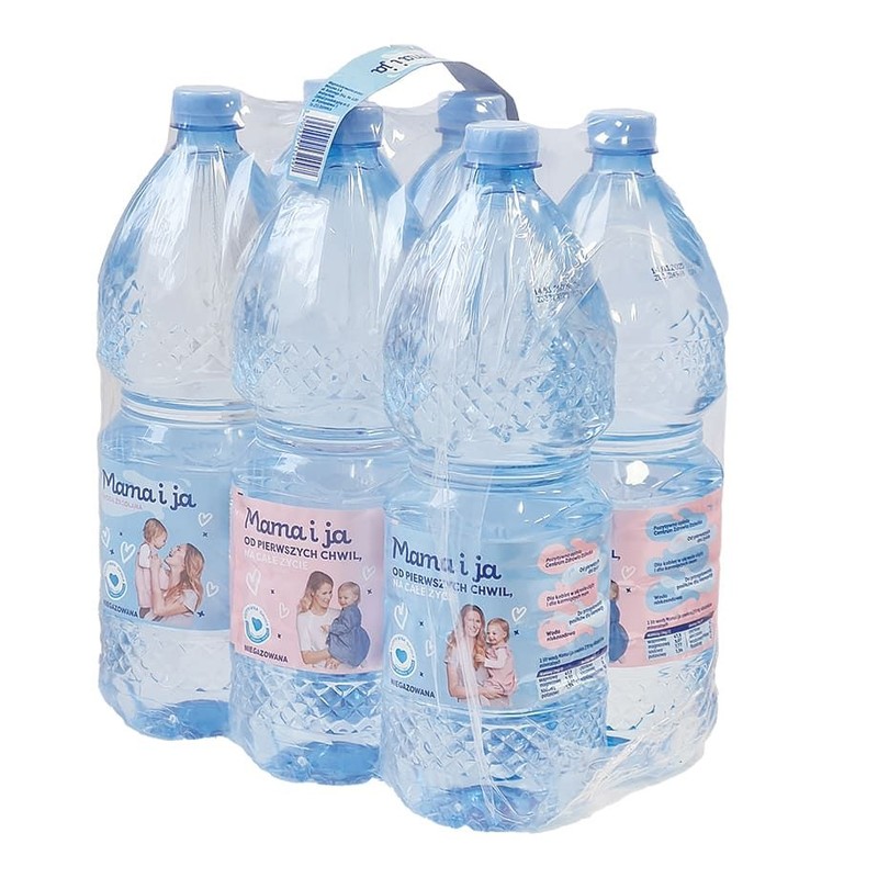 Woda źródlana niegazowana  Mama i Ja 6 x 1,5 l