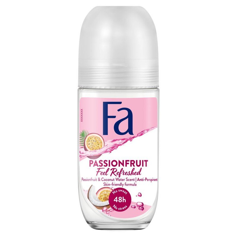 Antyperspirant w kulce o zapachu marakui i wody kokosowej Fa 50 ml