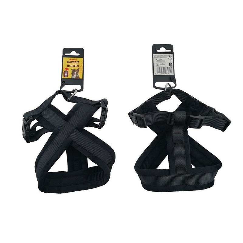 Szelki poliester 1,5 cm x 20 - 40 cm czarne Auchan 1 sztuka