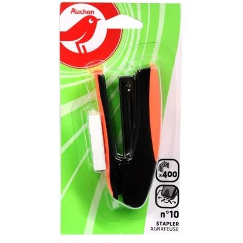 Zszywacz + 400 Zszywek Nr 10 Auchan zestaw