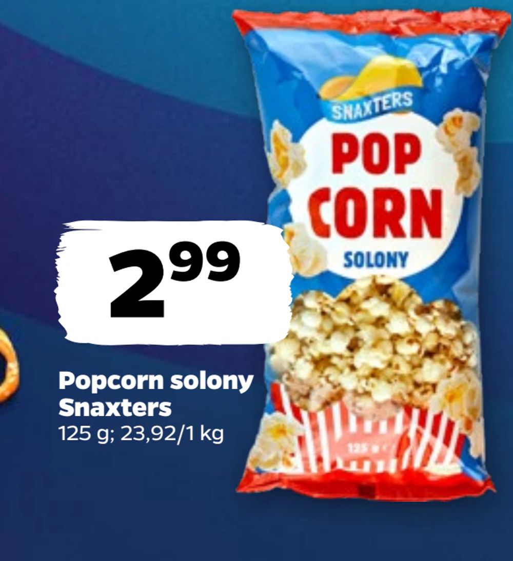 Popcorn solony Snaxters