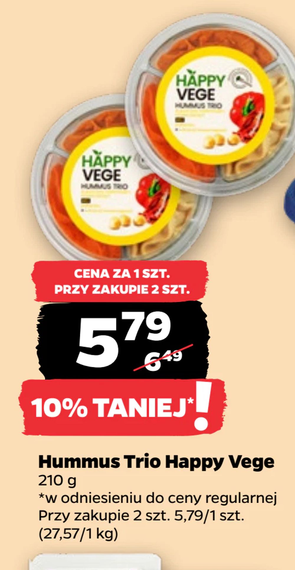Hummus Trio Happy Vege