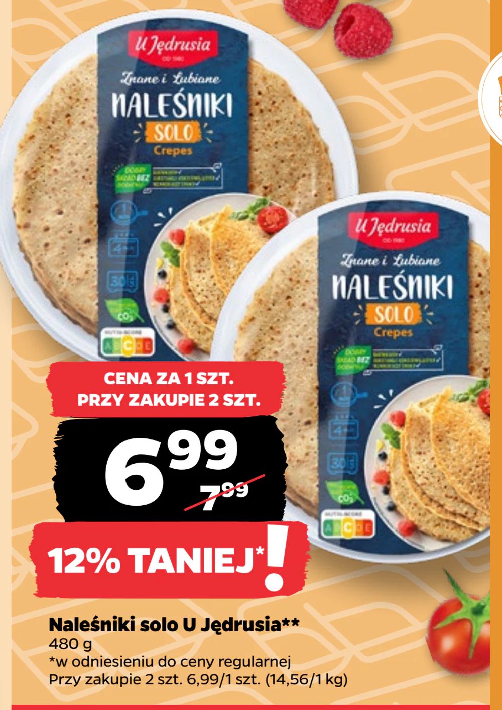 Naleśniki solo U Jędrusia**