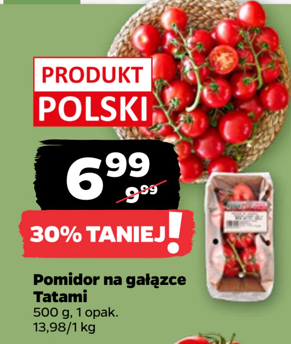 Pomidor na gałązce Tatami