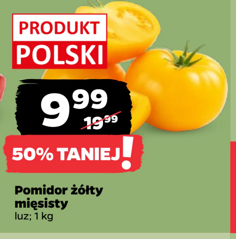 Pomidor żółty mięsisty