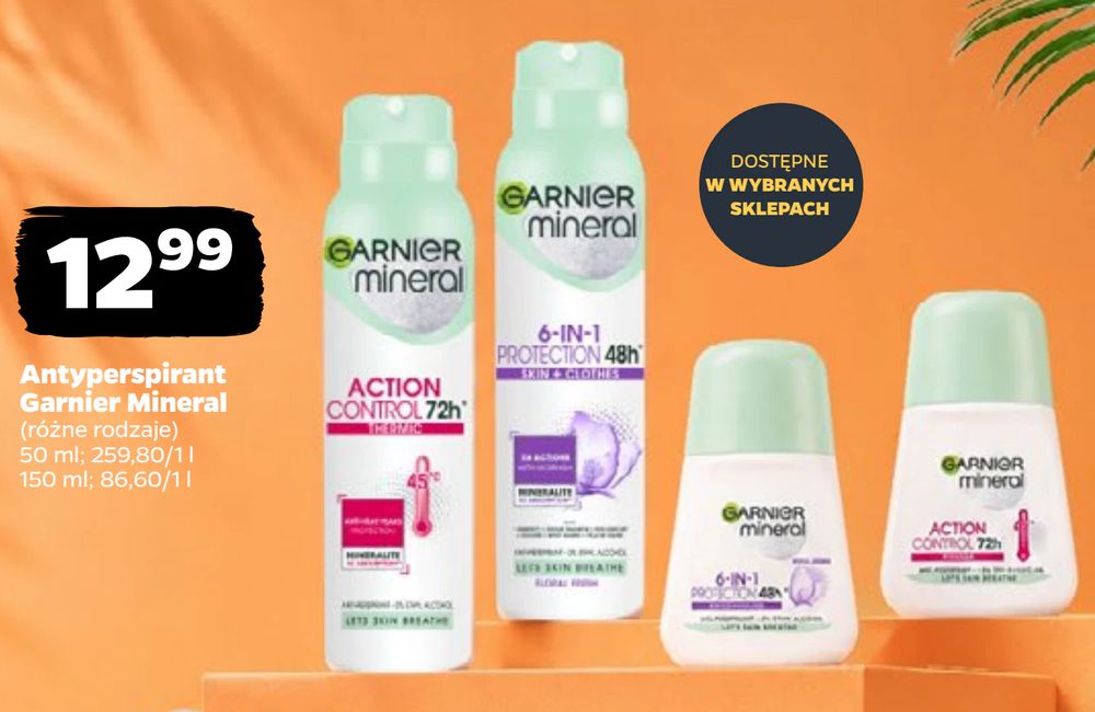 Antyperspirant Garnier Mineral