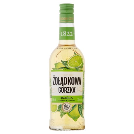 Żołądkowa Gorzka rześka limonka z miętą Likier 500 ml
