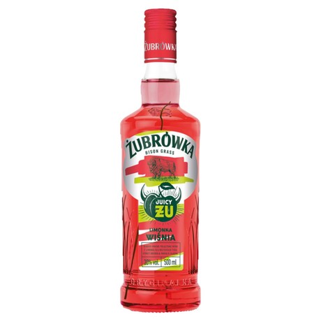 Żubrówka Likier limonka wiśnia 500 ml