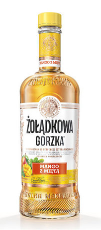 Żołądkowa Gorzka Mango z miętą 500 ml