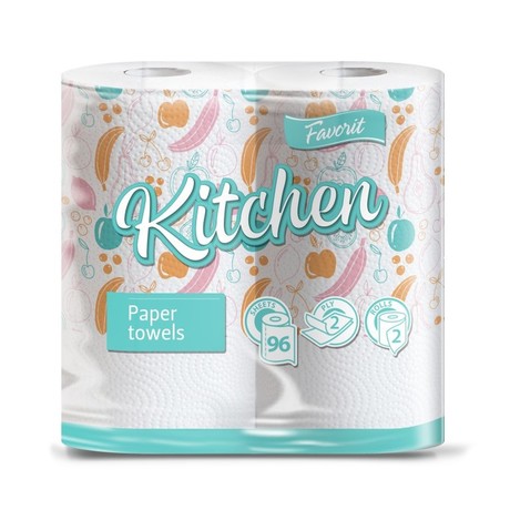 Ręcznik papierowy Bloom 2W 2szt.