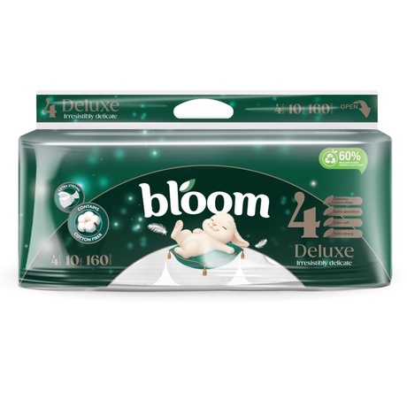 Bloom Deluxe Papier toaletowy 4W 10 rolek