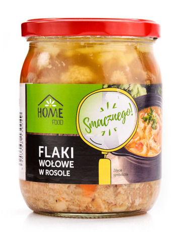 Home Food Flaki wołowe w rosole 500 g