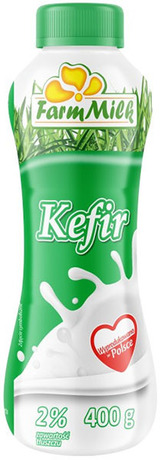 Farm Milk Kefir naturalny butelka 400ml