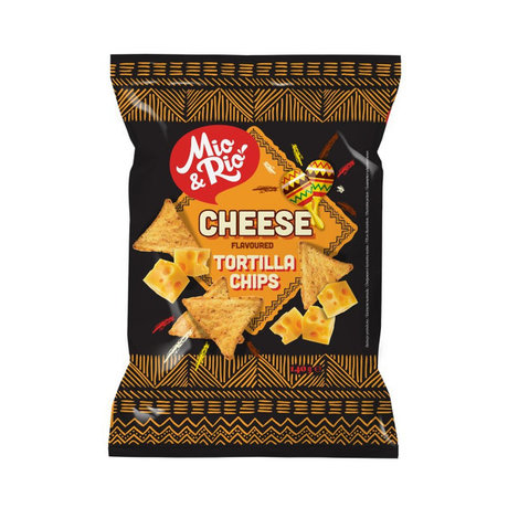 Mio&Rio Chipsy tortilla ser 140 g