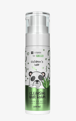 Hiskin kids pianka do mycia ciała i włosków aloes 200 ml