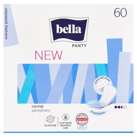 Bella Panty New Wkładki higieniczne 60 sztuk
