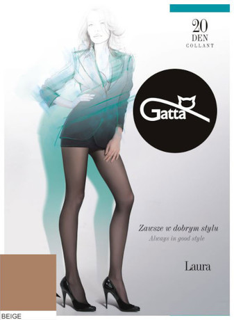 Gatta Rajstopy Laura classic beż 20 DEN roz. 3