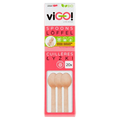 Quickpack viGO! Bio Łyżki 20 sztuk