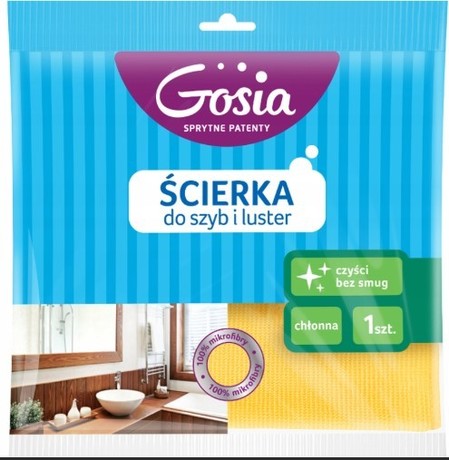 Gosia Ścierka do okien i luster zero smug