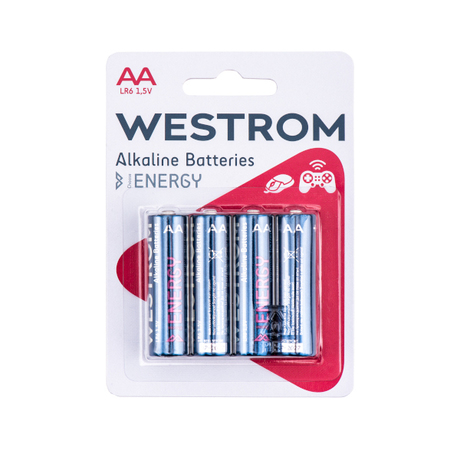 Westrom Baterie alkaiczne AA LR06 1,5V 4 szt.