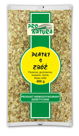 Płatki Pro Natura 4 Zbóż 400g