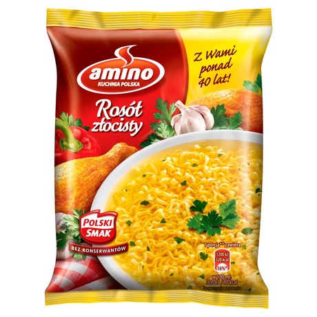 Amino Rosół złocisty Zupa błyskawiczna 57 g