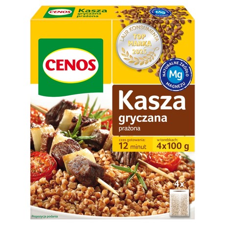 Cenos Kasza gryczana prażona 400 g (4 x 100 g)