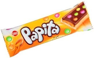 Baton Papita 33g z karmelowym nadzieniem